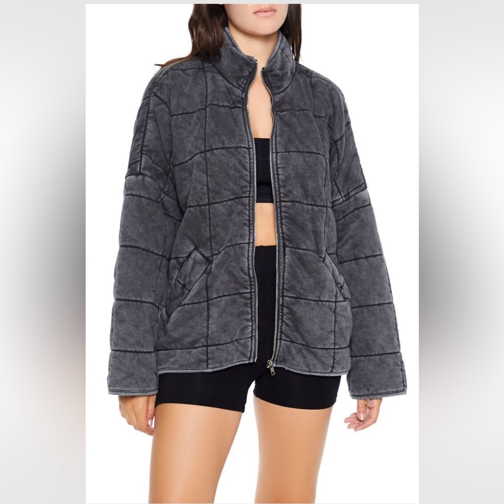 FOREVER 21 quilted jacket